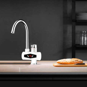 BOOMING marque 3000W cuisine salle de bain équipage électrique LED affichage numérique robinet de chauffage de l'<span class=keywords><strong>eau</strong></span> chaude - Product Image 4