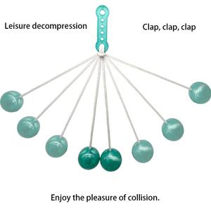 Boules à cliquet en plastique en gros 2023, boules à cliquet, jouets sensoriels, jouets DIY pour enfants, boules rondes tactiles - Product Image 4