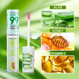 Baume à lèvres hydratant 99% <span class=keywords><strong>Aloe</strong></span> Vera, baume à lèvres naturel, rouge à lèvres changeant de couleur en fonction de la température, longue tenue, nourrissant, protège les lèvres, soin des lèvres - Product Image 2