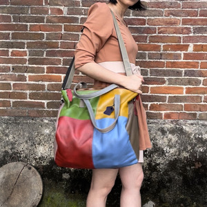 Bolso Tote de Cuero Vacuno Genuino para Mujer, Bolso de Hombro Casual con Asa Superior, de Gran Capacidad, Multifuncional para Oficina - Product Image 4