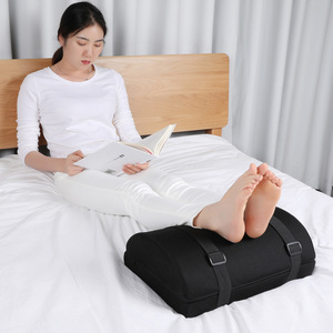 <span class=keywords><strong>Repose</strong></span>-pieds ergonomique en mousse à mémoire de forme, coussin rond réglable sous le bureau, couleur noire, pour le bureau, le travail, la chambre à coucher - Product Image 4