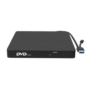 Computador, [giet] usb tipo-c unidade de dvd externa/gravador/unidade óptica cd rw dvd rw duplicador de disco superdrive compatível com mac