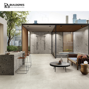 Buildgres 60x60cm Superficie mate Azulejos interiores 600x600 Azulejo Rústico Antideslizante Color Gris Esmaltado Azulejos de porcelana para exteriores - Product Image 6
