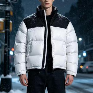 Veste d'hiver légère et matelassée, coupe-vent, à capuche, en duvet, pour zones froides - Product Image 2