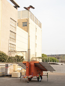 Hydraulic Lifting 9m Mast Solar <b>Light</b> Tower With <b>LED</b> <b>Lights</b> for Construction UST900 Solar <b>Light</b> Tower <b>LED</b> UST900 - Product Image 6