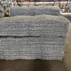 Gabion en zinc-aluminium 275g pour la protection des rivières, 2x1x1m, 3x1x0.5m, panier gabion tressé double torsion pour la lutte contre les inondations - Product Image 3