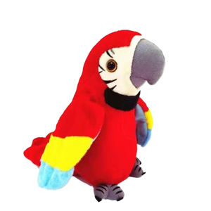 Giocattoli di Peluche a Forma di Animali per Bambini Dimdu, <span class=keywords><strong>Pappagallo</strong></span> Parlante che Ripete, Registra, Balla e Canta, Set in Cotone PP, Colore Personalizzabile, Carino - Product Image 3
