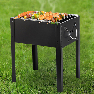 Portable churrasqueira Barbecue Alimentaire Griller Accessoires De Cuisine Pliant Noir Charbon De Bois bbq Grilles En Plein Air - Product Image 1