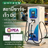 Estación de Carga Rápida para Vehículos Eléctricos Bluesky de 120kW con Doble Conector, IP55 Anticorrosión, Certificación PEA, Actualización Remota OTA, Clima Tropical, Nueva