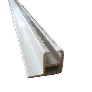 Bán buôn <span class=keywords><strong>PVC</strong></span> hồ sơ uPVC Trần treo tường đơn đôi theo dõi đường sắt rèm - Product Image 1