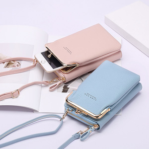 Women's Phone <strong>Crossbody</strong> Bags Girls Pu Leather <strong>Large</strong> Capacity Portable Shoulder Bag Brand Ladies <strong>Purse</strong> Fashion Handbag Sling Bag - Product Image 3