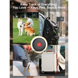 Rastreador Bluetooth para Perros Hyphoon con Soporte de Silicona para Collar, Localizador GPS Impermeable para Mascotas, Compatible con Apple Find My - Product Image 6