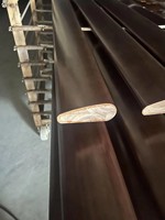Accessoires d'escalier intérieurs : Raccord coudé pour main courante en bois, applicable aux hôtels, centres commerciaux et rampes en verre.
