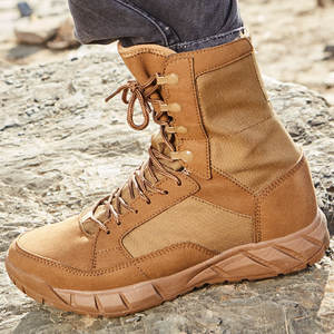Zapatos DE SEGURIDAD cómodos para hombres, botas tácticas de combate en el desierto para escalada y acampada - Product Image 2