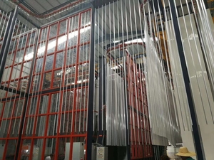 Bột tĩnh Sơn/Phun Máy/Thiết Bị Trước Khi Chuyển Giao Gỗ Hiệu Ứng Hạt trên Nhôm - Product Image 6