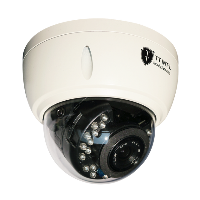 Vandalproof Dome With AI Human Shape Detection Face Recognition Attendance Dome Camera for Face Recognition Door Lock System