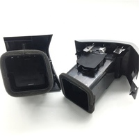 Ensemble de sortie d'air du climatiseur d'origine pour tableau de bord, compatible avec BYD S6 2011-2015, grille de ventilation AC noir mat