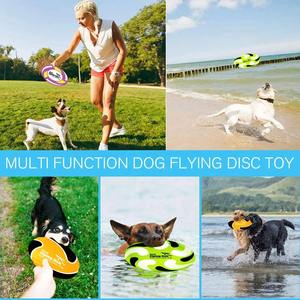 Disco Volador Profesional de Plástico para Perros, Diseño Personalizado, para Entrenamiento Deportivo en Playa, para Niños, Venta al Por Mayor - Product Image 5