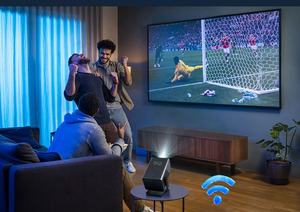 2025 Original prix usine mise au point automatique Keystone Android 14 1080P 8K WiFi 6 Home <span class=keywords><strong>cinéma</strong></span> 3D télé<span class=keywords><strong>phone</strong></span> intelligent projecteur à courte portée - Product Image 5