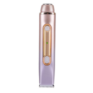 Épilateur rechargeable 2 en 1 pour <span class=keywords><strong>femme</strong></span>, OEM/ODM, sans douleur, pour le <span class=keywords><strong>maillot</strong></span>, le visage et le corps entier, <span class=keywords><strong>rasoir</strong></span> de toilettage. - Product Image 5