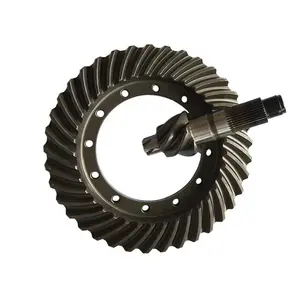 NITOYO 6X40 6X45 F/R 16T Crown Wheel And Pinion Crown Wheel Pinion Used For Mitsubishi FUSO 6D22 8DC9 Crown Wheel And Pinion