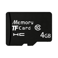 Tarjeta SD Mini Personalizada con Logotipo, 4GB/8GB/16GB/32GB/64GB, Plástico, Clase 10, Grabación de Video HD de Alta Definición