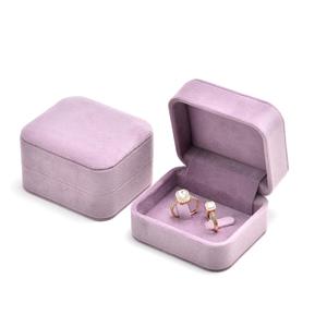 Caja de Joyería de Terciopelo para Anillos de Boda, Venta al por Mayor de Cajas de Joyería Suministradas por el Fabricante - Product Image 4