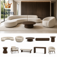 Ensemble de meubles de salon de luxe Vantel, canapé moderne sur mesure, table basse, armoire, fabricant direct d'usine