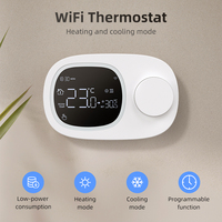 AVATTO Tuya-Termostato de habitación de bajo voltaje, termostato digital programable inteligente con Wifi, de baja potencia