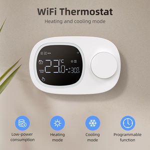 AVATTO Tuya Wifi <span class=keywords><strong>Thermostat</strong></span> d'ambiance basse tension numérique programmable <span class=keywords><strong>intelligent</strong></span> Chauffage/refroidissement <span class=keywords><strong>Thermostat</strong></span> d'ambiance <span class=keywords><strong>intelligent</strong></span> Wifi à faible puissance - Product Image 2