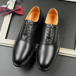 Zapatos Oxford Goodyear de Lujo Hechos a Mano de Alta Calidad para Hombre, Formales, Casuales de Negocios, Cerrados, con Parte Superior de Cuero Genuino, Impermeables - Product Image 3