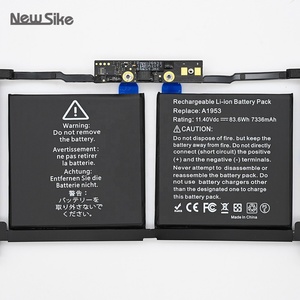 Venta al por mayor 11,40 V 86.3wh A1953 Laptop Batería Reemplazo Laptop <span class=keywords><strong>A1990</strong></span> Batería Recargable para Apple MacBook Pro 15 "<span class=keywords><strong>A1990</strong></span> - Product Image 2