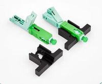 Conector de Fibra Óptica Profesional FTTH SC APC UPC de Montaje Rápido en Campo, Conector de Empalme en Frío sin Herramientas