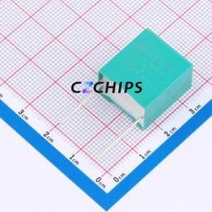 Condensador de Seguridad F861BZ105M310A, Componente de Montaje en Orificio (THT), P=15mm 1uF 20% 310V X2 - Product Image 1