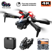 Drone K10 Max Trois caméras 4k HD Évitement d'obstacles Positionnement par flux optique Pliable Wifi Fpv Hélicoptère Uav Dron Jouets