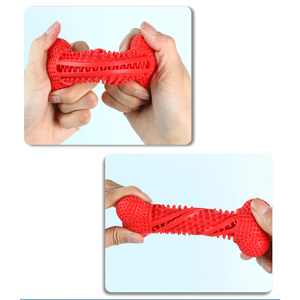 Giocattolo <span class=keywords><strong>da</strong></span> Masticare per Cani in TPR, Osso Dentale Interattivo per <span class=keywords><strong>Cuccioli</strong></span> e Cani di Piccola e Media Taglia - Product Image 3