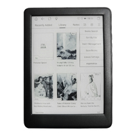 P6 6-Inch Android E-INK WiFi Layar Sentuh Lampu Depan 300PPI Pembaca Ebook Pintar Port Type-C Bahasa Inggris Cina Portugis PDF/TXT