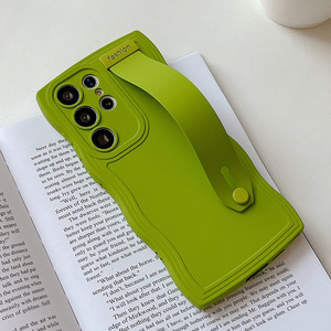 <span class=keywords><strong>Coque</strong></span> arrière souple en TPU avec bracelet coloré Big Wave pour <span class=keywords><strong>Samsung</strong></span> Galaxy S26 S25 S24 Ultra Plus <span class=keywords><strong>S21</strong></span> <span class=keywords><strong>FE</strong></span> A33 A15 A05S M14 <span class=keywords><strong>5G</strong></span> - Product Image 5