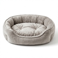Coussin ouvert pour animaux de compagnie, tapis de couchage pour chat et chien, nid douillet en peluche, utilisation intérieure toute saison