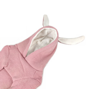 PDQ-52 Autunno e Inverno Nuovo Animale Domestico <span class=keywords><strong>Vestiti</strong></span> Maglione Maglia Con Cappuccio Orecchie di Coniglio Piccolo <span class=keywords><strong>Vestiti</strong></span> Del Cane - Product Image 2
