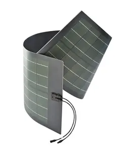 CIGS ألواح شمسية مرنة قابلة للطي 70 واط واط واط واط مع سقف مقطورات RVs