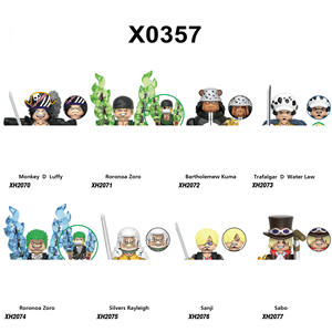 MOC Mattoncini Personaggi Cartone Animato <span class=keywords><strong>One</strong></span> Piece Compatibili Mini Puzzle Educativo da Assemblare Action Figure Blocchi di Costruzione Giocattolo Idea Regalo - Product Image 5
