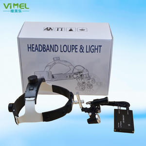 Lunettes grossissantes dentaires 2,5X/3,5X, binoculaires orthopédiques à fixation sur la tête, éclairage LED, équipement et accessoires de thérapie buccale - Product Image 1