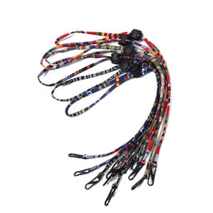 Reakaway djustable ublimation or olor olyester anyanyard OGO atin ARD older Eck ibbon anyard Trap - Product Image 5