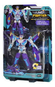 Juguete Robot Transformable Avanzado para Niños Pequeños, Modelo de Avión de Metal Fundido con Fricción Inercial - Product Image 4