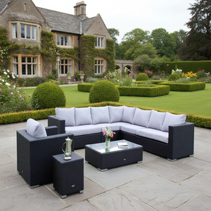 Audu Mauritius - Ensemble <span class=keywords><strong>de</strong></span> meubles <span class=keywords><strong>de</strong></span> <span class=keywords><strong>jardin</strong></span> modernes en rotin <span class=keywords><strong>de</strong></span> grande taille pour hôtels, cours, parcs, fermes - Confortable - Product Image 1