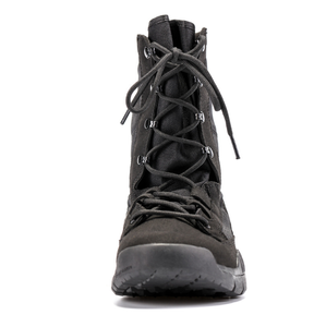TSB01 Black Light weight Black suede <b>boots</b> stock wholesales PU out sole or Rubber out sole customized stock, - Product Image 4