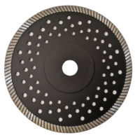 Lame de scie circulaire diamantée à bord continu JDK Turbo 4-14 pouces OEM pour découpe à sec/humide du granit et du béton 105-350 mm