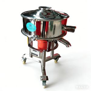 Máquina de cribado fino de alta frecuencia industrial para la clasificación y purificación de arena de sílice con malla de acero inoxidable - Product Image 5