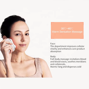 Nóng lạnh máy đẹp cho da Thắt Chặt Loại bỏ nếp nhăn điện mặt cổ nâng Massager gua SHA công cụ cai nghiện da - Product Image 4
